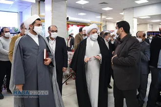 مراسم افتتاح فاز ۲ فروشگاه کوثر با حضور رئیس جامعة المصطفی العالمیه