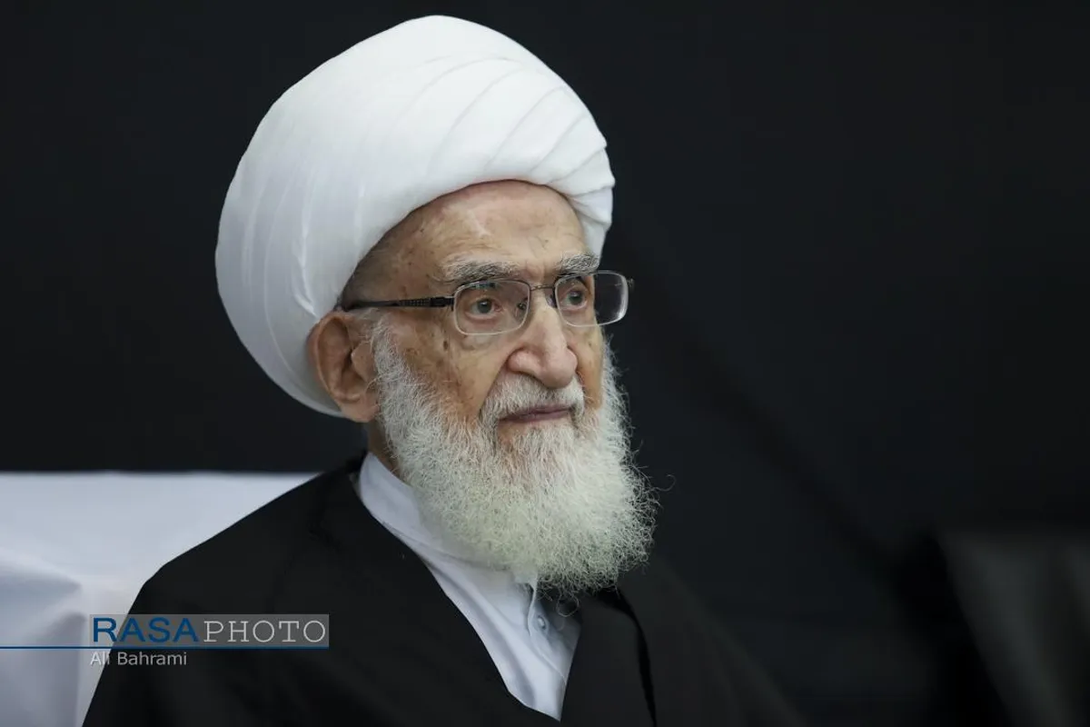 عزاداری روز شهادت حضرت امام موسی کاظم (علیه السلام) در بیت حضرت آیت الله نوری همدانی
