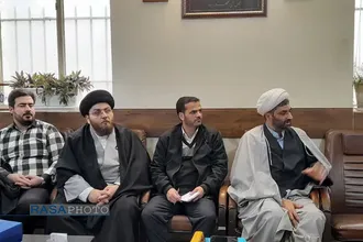 دیدار مدیرعامل خبرگزاری رسا با آیت&zwnj;الله اشرفی شاهرودی