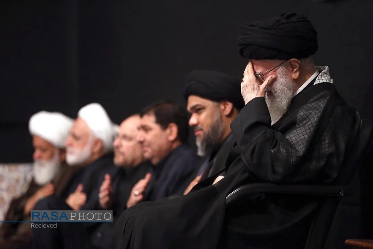 دومین شب مراسم عزاداری حضرت اباعبدالله الحسین (علیه&zwnj;السلام) با حضور رهبر انقلاب