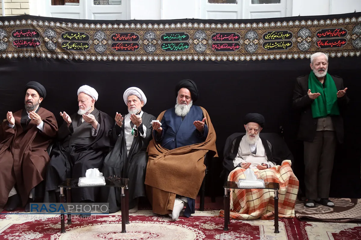 عزاداری شهادت حضرت صدیقه طاهره (سلام الله علیها) در بیوت مراجع تقلید