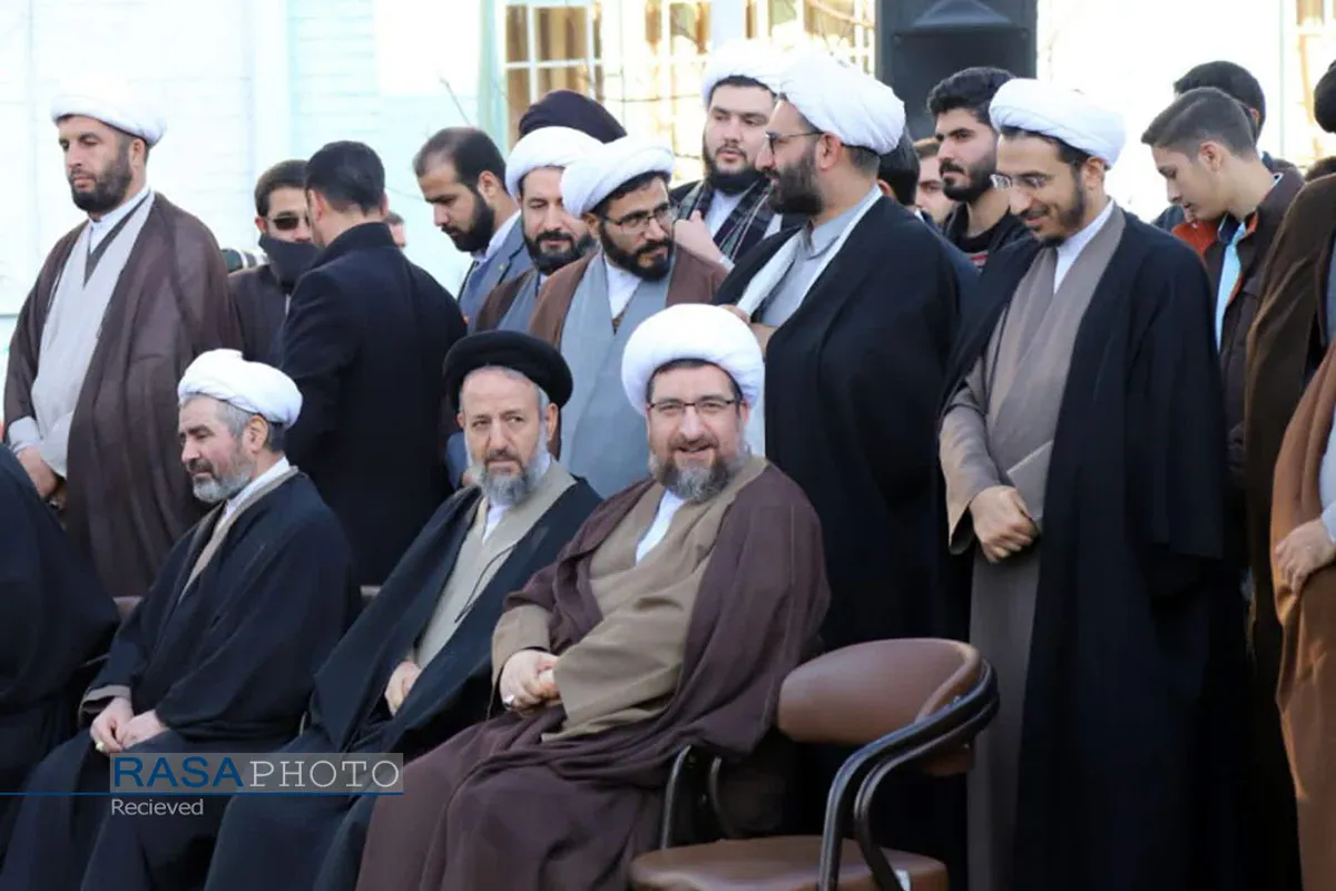 تجمع انقلابی طلاب، اساتید و روحانیون حوزه&zwnj;های علمیه تبریز در سالروز یوم الله ۹ دی