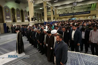 دیدار جمعی از دانشجویان و نمایندگان تشکل&zwnj;های دانشجویی با رهبر انقلاب