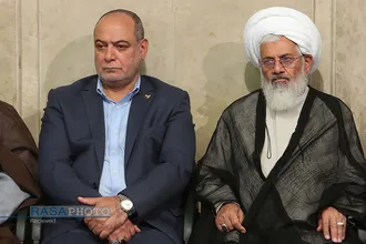 دیدار دست اندرکاران و کارگزاران حج با مقام معظم رهبری