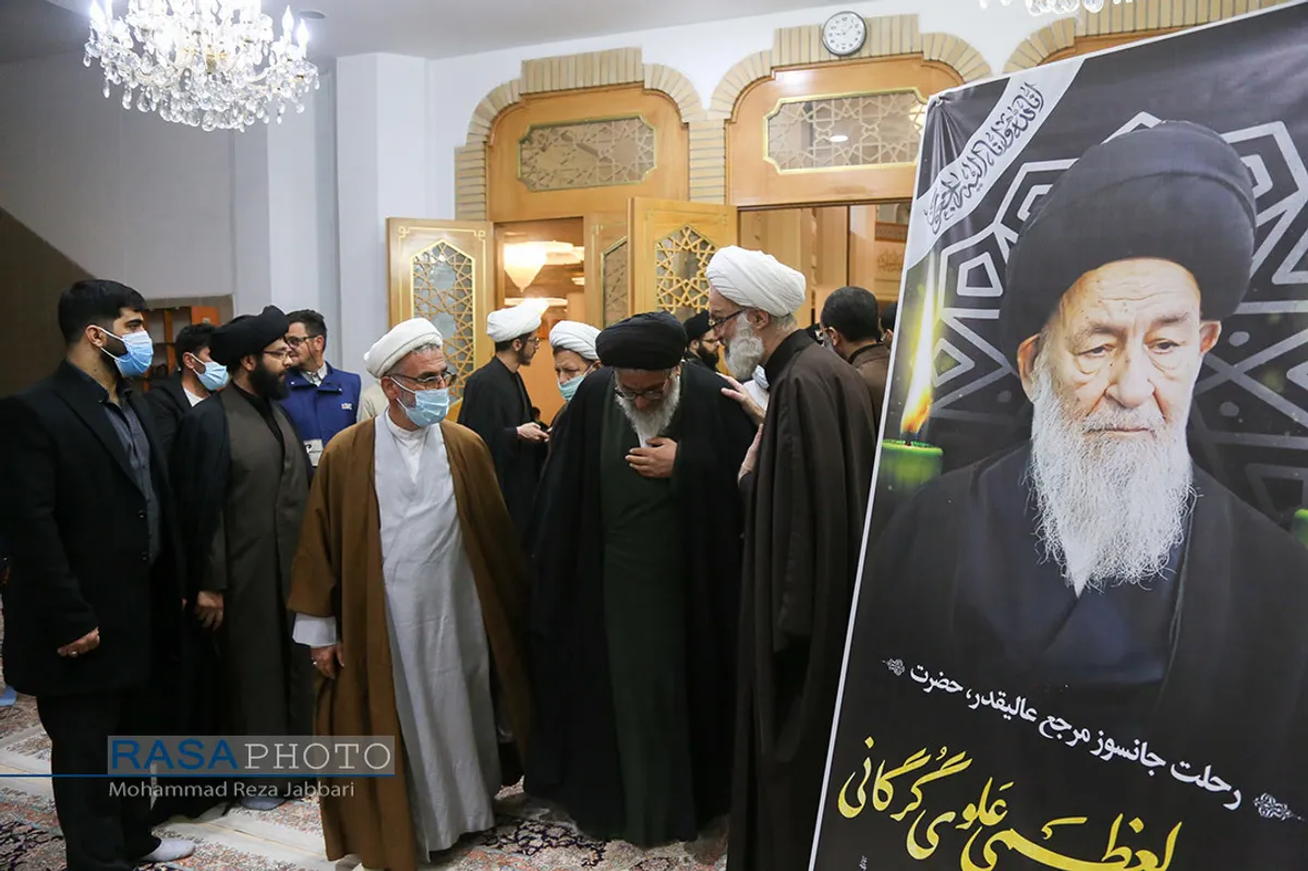 مراسم هفتمین روز درگذشت آیت الله علوی گرگانی&lrm;&lrm;&lrm;&lrm;