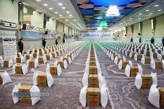 پنجمین مرحله رزمایش مواسات و همدلی"طرح احسان ماندگار"