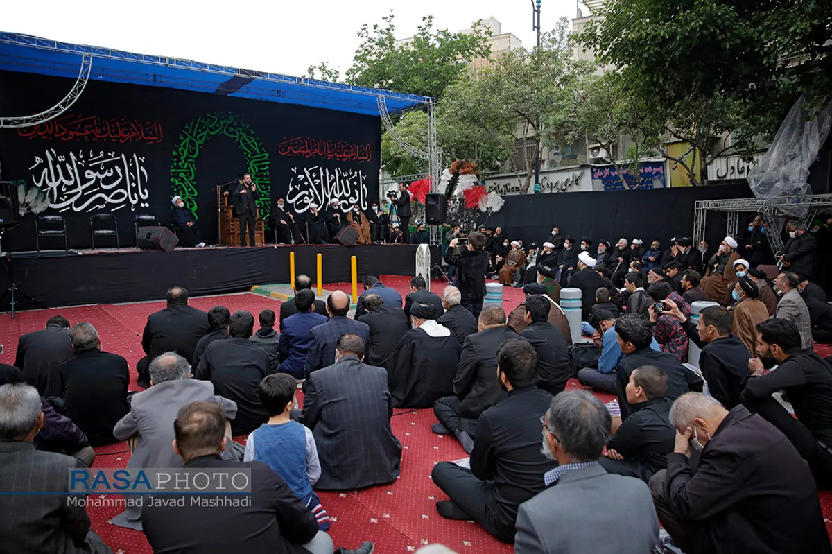 اجتماع بزرگ عزاداران علوی با سخنرانی آیت الله سیدان در مشهد