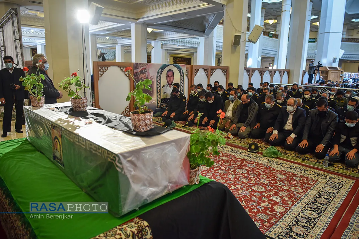 تشییع پیکر شهید علی&zwnj;اکبر رنجبر در شیراز&lrm;&lrm;