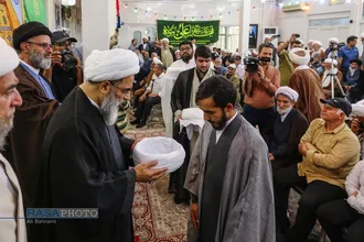 جشن عمامه&zwnj;گذاری طلاب در روز عید غدیر
