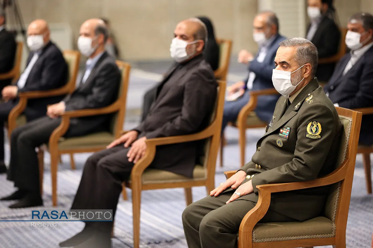 دیدار رئیس&zwnj;جمهور و اعضای هیئت دولت با مقام معظم رهبری