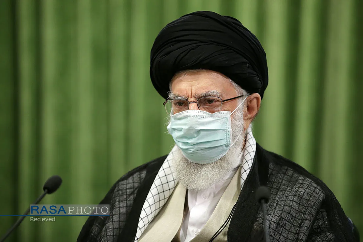 ارتباط تصویری نمایندگان مجلس شورای اسلامی با رهبر انقلاب اسلامی