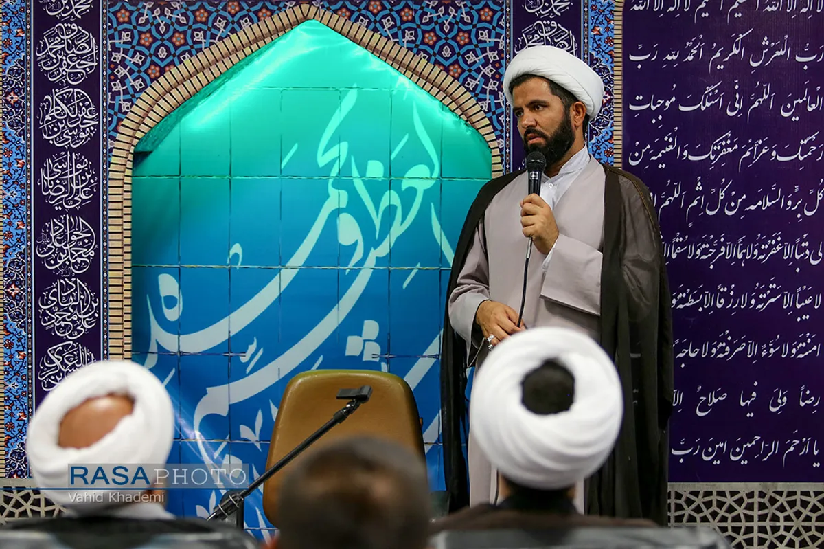 نشست مسئولین مرکز نخبگان و استعداد&zwnj;های برتر حوزه&zwnj;های علمیه خراسان با طلاب ممتاز خراسان شمالی