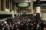 اولین شب مراسم عزاداری حضرت اباعبدالله الحسین (علیه&zwnj;السلام) با حضور رهبر انقلاب امام خامنه ای