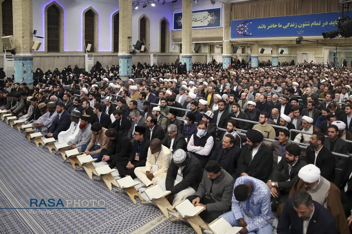 دیدار شرکت&zwnj;کنندگان در مسابقات بین&zwnj;المللی قرآن با رهبر انقلاب