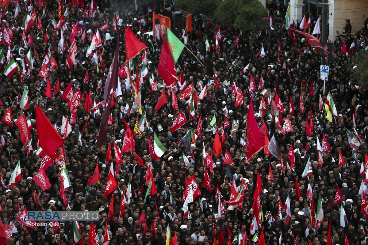 قیام خراسان در تشییع میلیونی رهبر شهید انقلاب اسلامی -۲