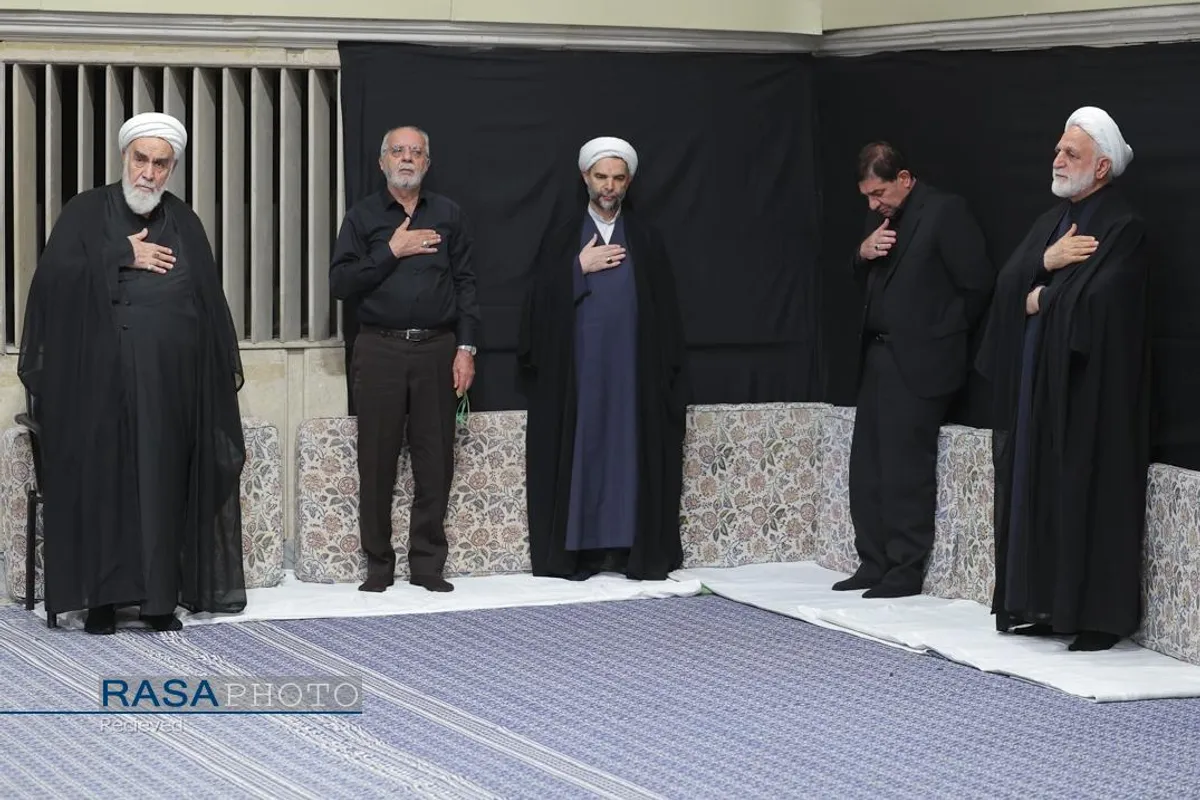 مراسم عزاداری شام غریبان حسینی (علیه&zwnj;السلام) در حسینیه امام خمینی (ره)
