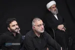 مراسم عزاداری شب تاسوعای حسینی (علیه&zwnj;السلام) در حسینیه امام خمینی (ره)