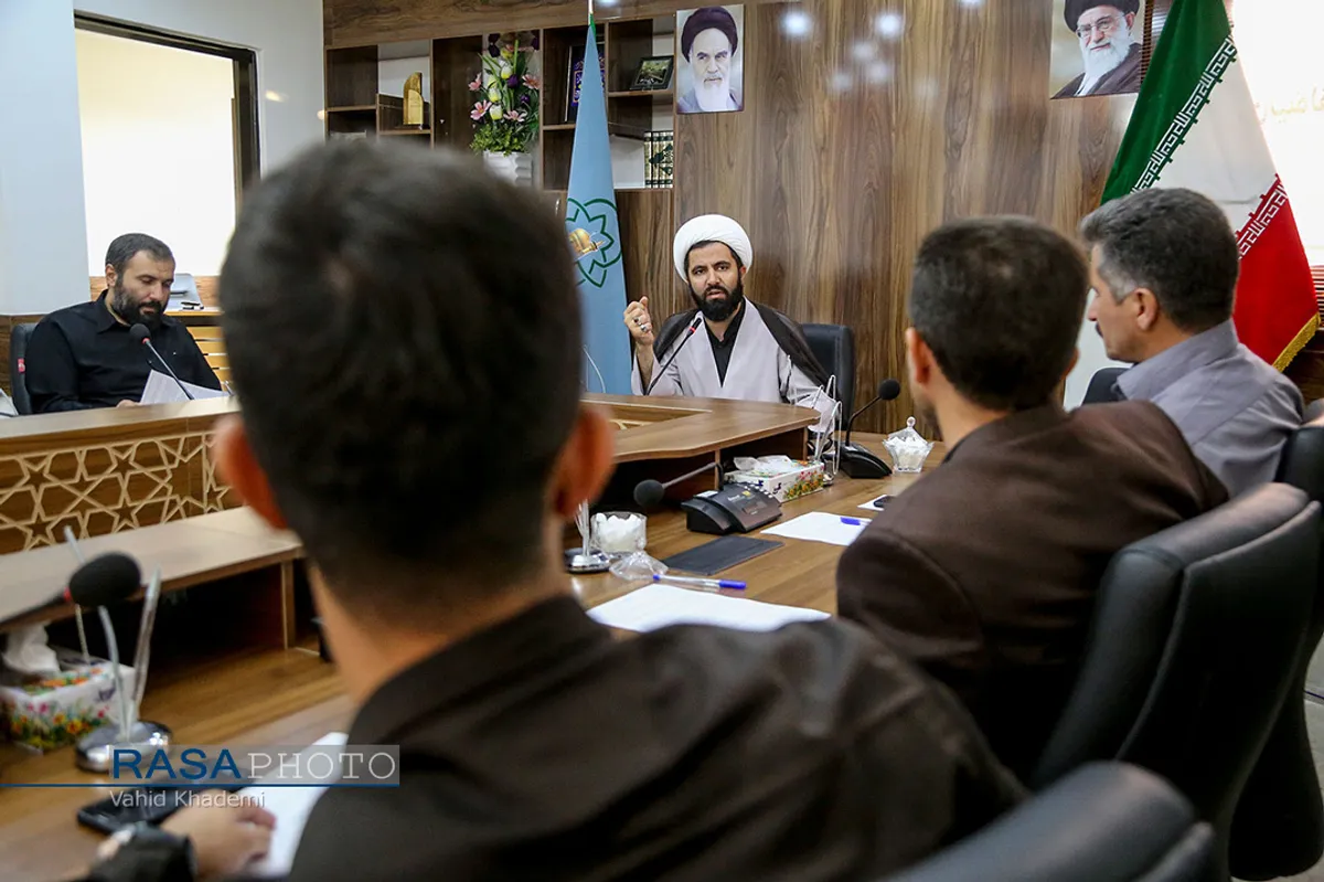 نشست بنیاد عفاف حجاب خراسان شمالی ویژه مداحان&lrm;