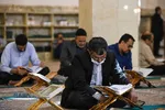 مراسم جزء&zwnj;خوانی قرآن کریم در حرم کریمه اهلبیت (ع)