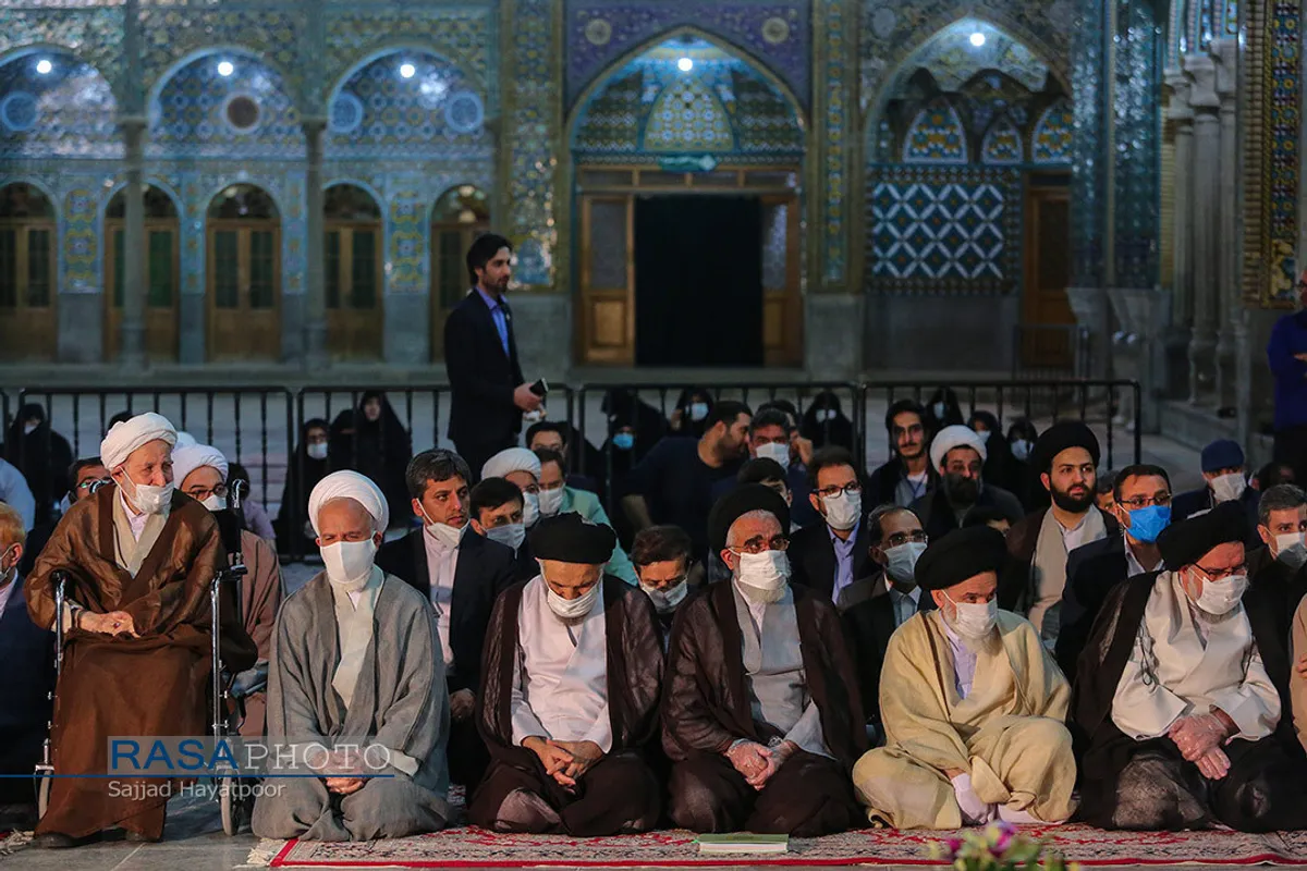 آیین خطبه خوانی در حرم کریمه اهلبیت (علیهم السلام)