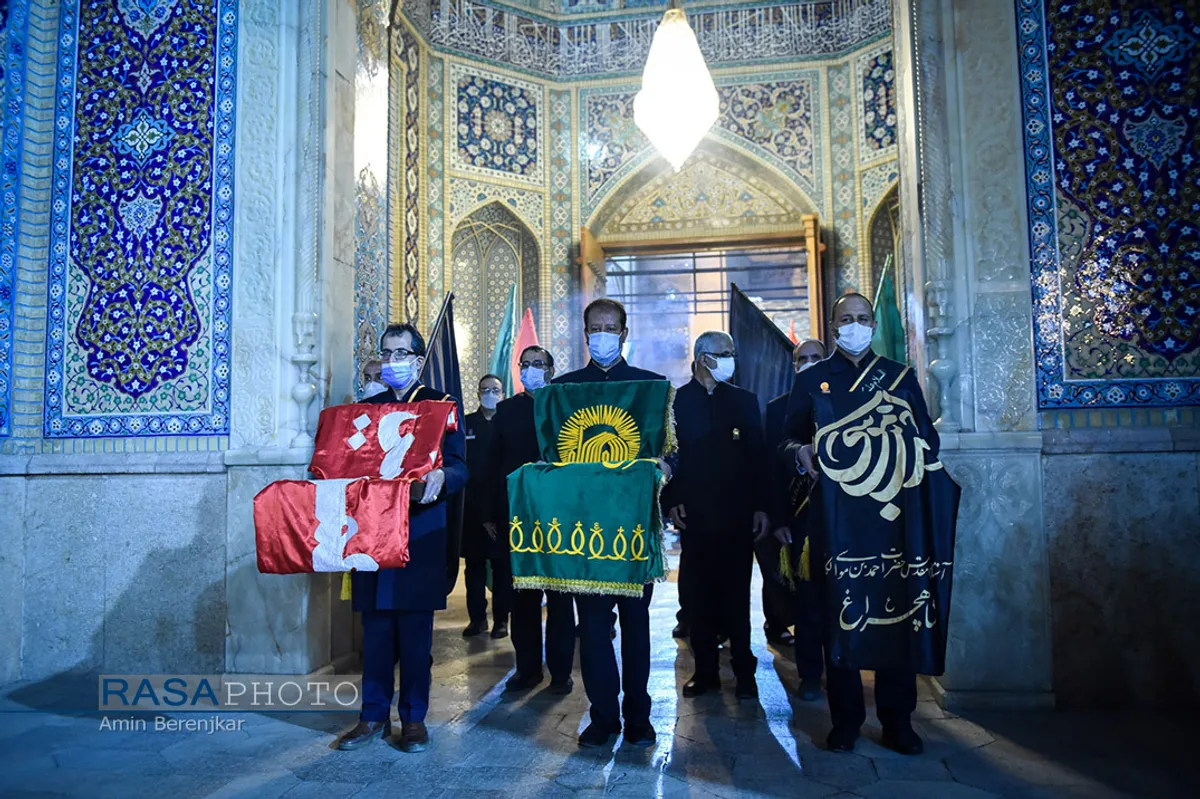 مراسم بزرگداشت سالروز شهادت حضرت احمد بن موسی الکاظم (ع) - شاهچراغ