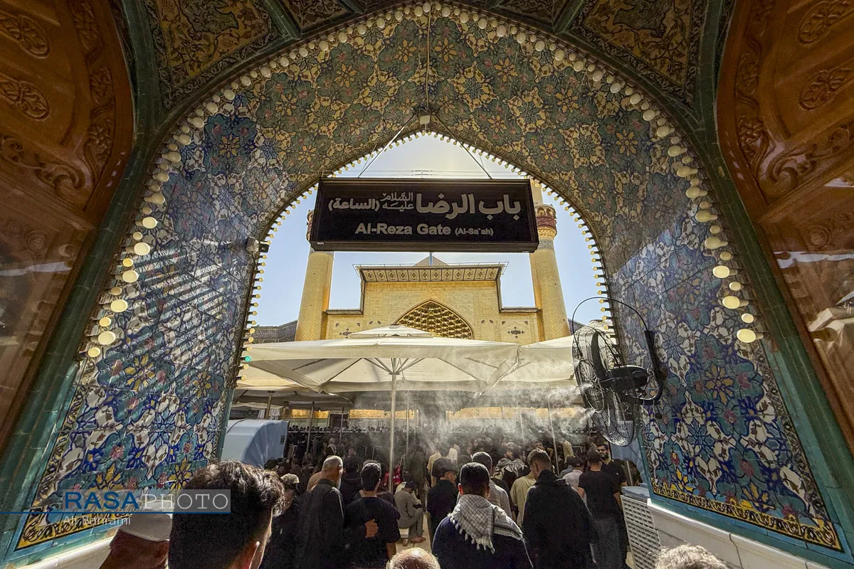 حرم حضرت امام امیرالمؤمنین (ع) در آستانه اربعین حسینی
