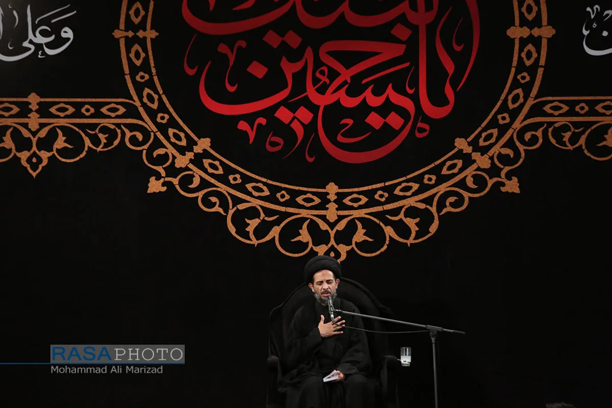 عزاداری دهه سوم محرم در حسینیه مرحوم آیت الله هاشمی شاهرودی