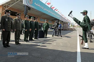 مراسم مشترک دانش&zwnj;آموختگی دانشجویان دانشگاه&zwnj;های افسری نیروهای مسلح