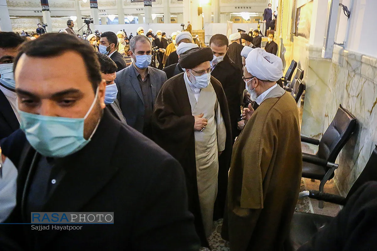مراسم چهلمین روز درگذشت آیت الله محمدی یزدی