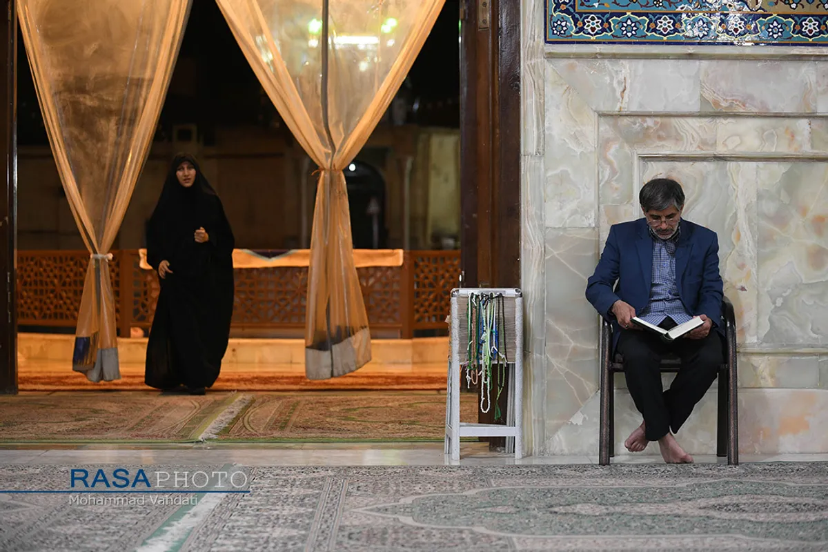 مراسم مناجات خوانی شب&zwnj;های ماه مبارک رمضان در مسجد امام حسن عسکری (ع)