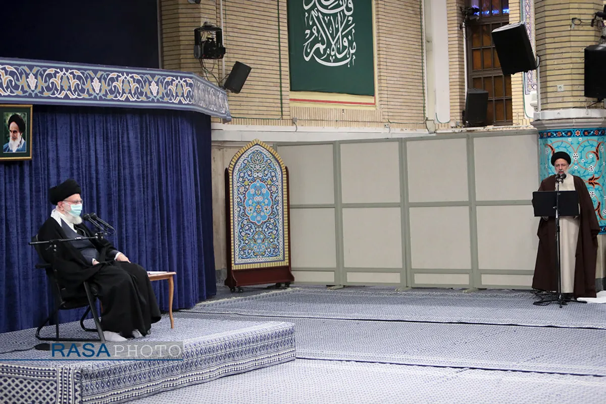 دیدار رمضانی مسئولان نظام با مقام معظم رهبری