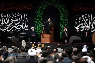 اجتماع بزرگ عزاداران علوی با سخنرانی آیت الله سیدان در مشهد