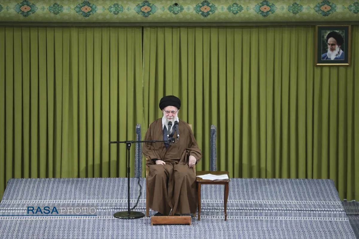 مراسم جشن میلاد حضرت صدیقه طاهره فاطمه زهرا (سلام&zwnj;الله&zwnj;علیها) با حضور رهبر انقلاب