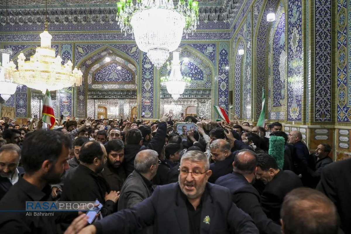 تشییع سپهبد شهید سید عبدالرحیم موسوی در قم