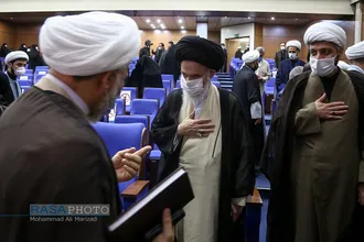 آیت الله سید هاشم حسینی بوشهری | آیین مشترک آغاز سال تحصیلی حوزه علمیه خواهران و جامعة الزهرا