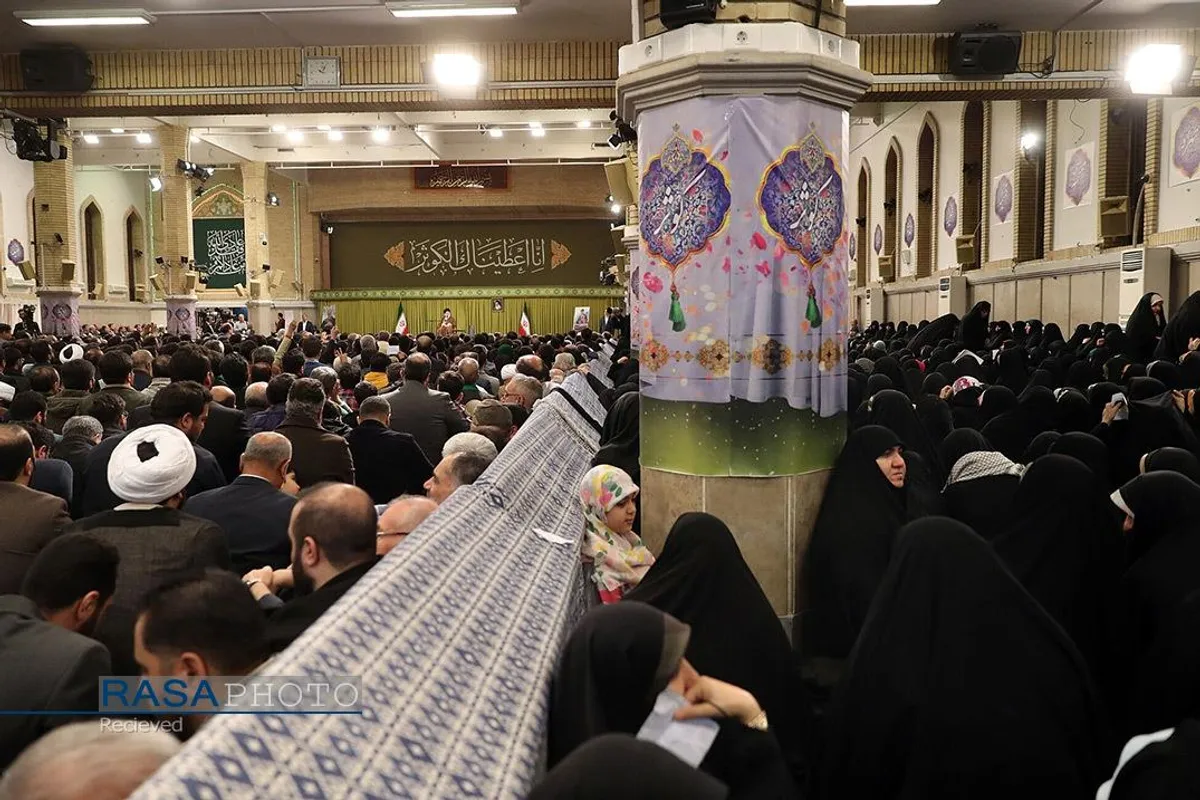 دیدار مداحان اهل&zwnj;بیت (علیهم&zwnj;السلام) با مقام معظم رهبری
