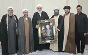 تشکر و قدردانی نمایندگان مدیرحوزه های علمیه از امام جمعه میناب