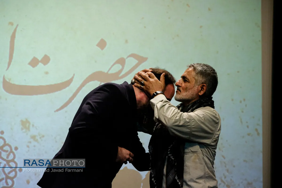 مراسم اهتزاز پرچم عزای محرم در میدان امام حسین ( علیه السلام) تهران