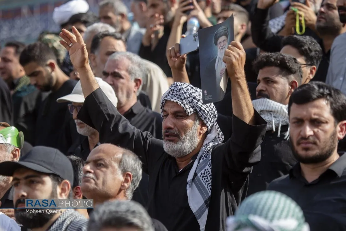 مراسم وداع بار رهبر شهید انقلاب