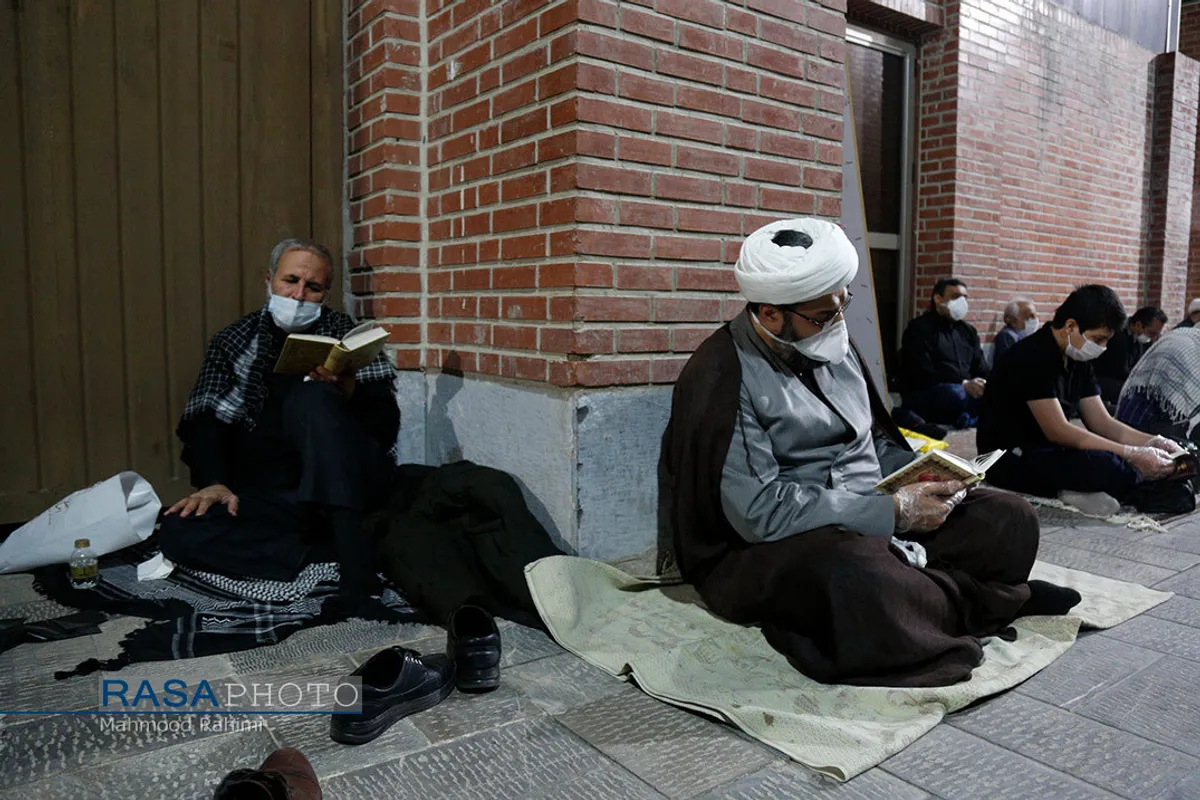 مراسم احیای شب بیست و یکم ماه مبارک رمضان با حضور آیت الله جاودان