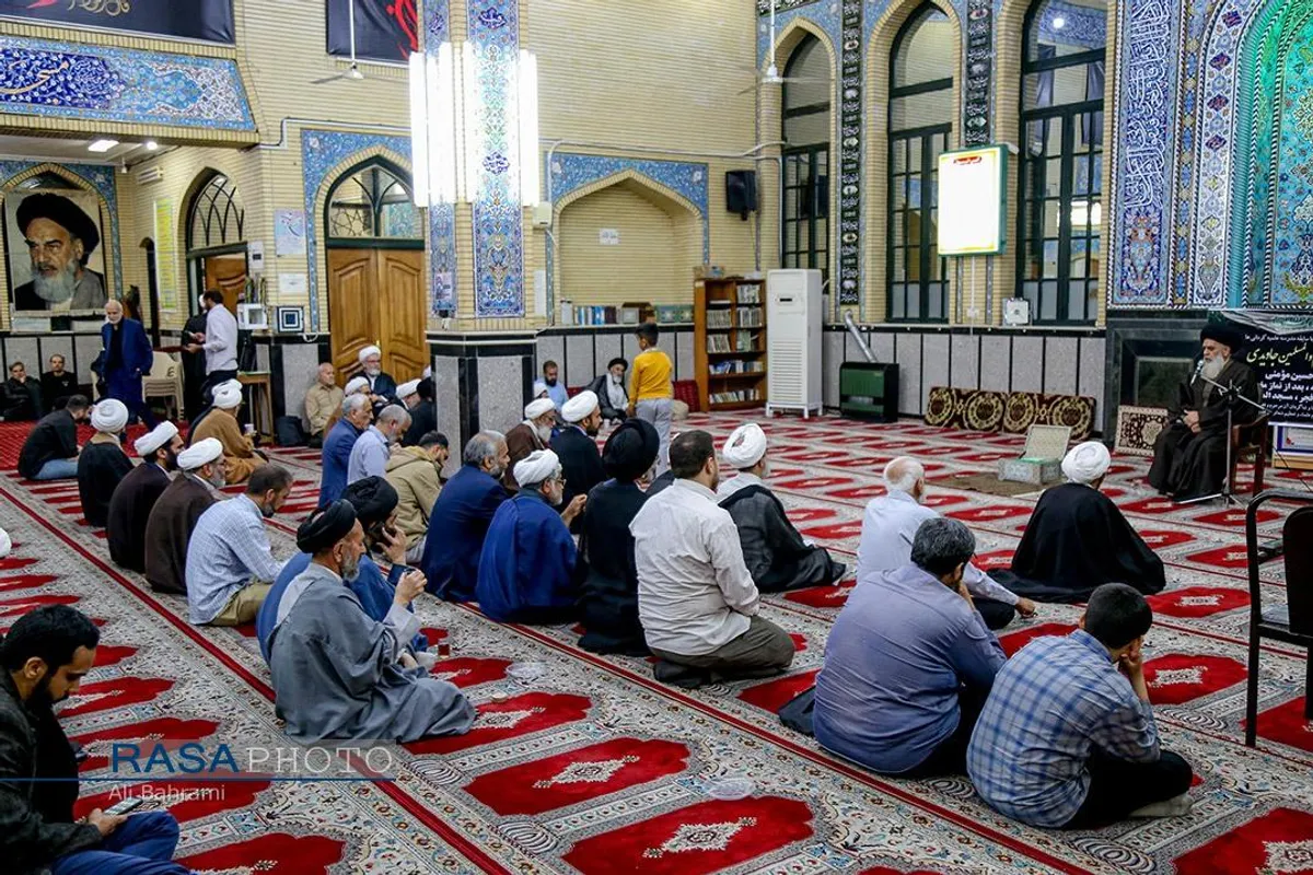 مراسم یادبود مدیر مدرسه علمیه کرمانی&zwnj;ها مرحوم حجت الاسلام جاویدی