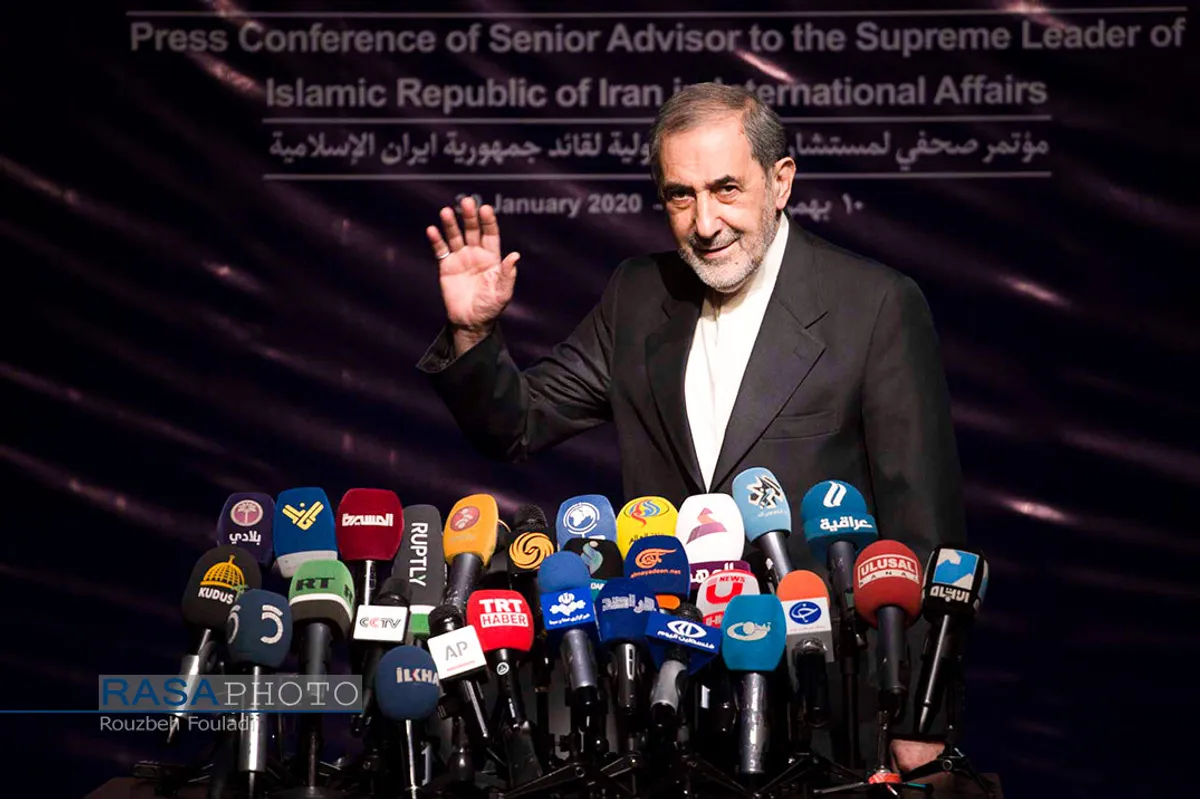 نشست خبری مشاور مقام معظم رهبری در امور بین الملل با محوریت معامله قرن&lrm;