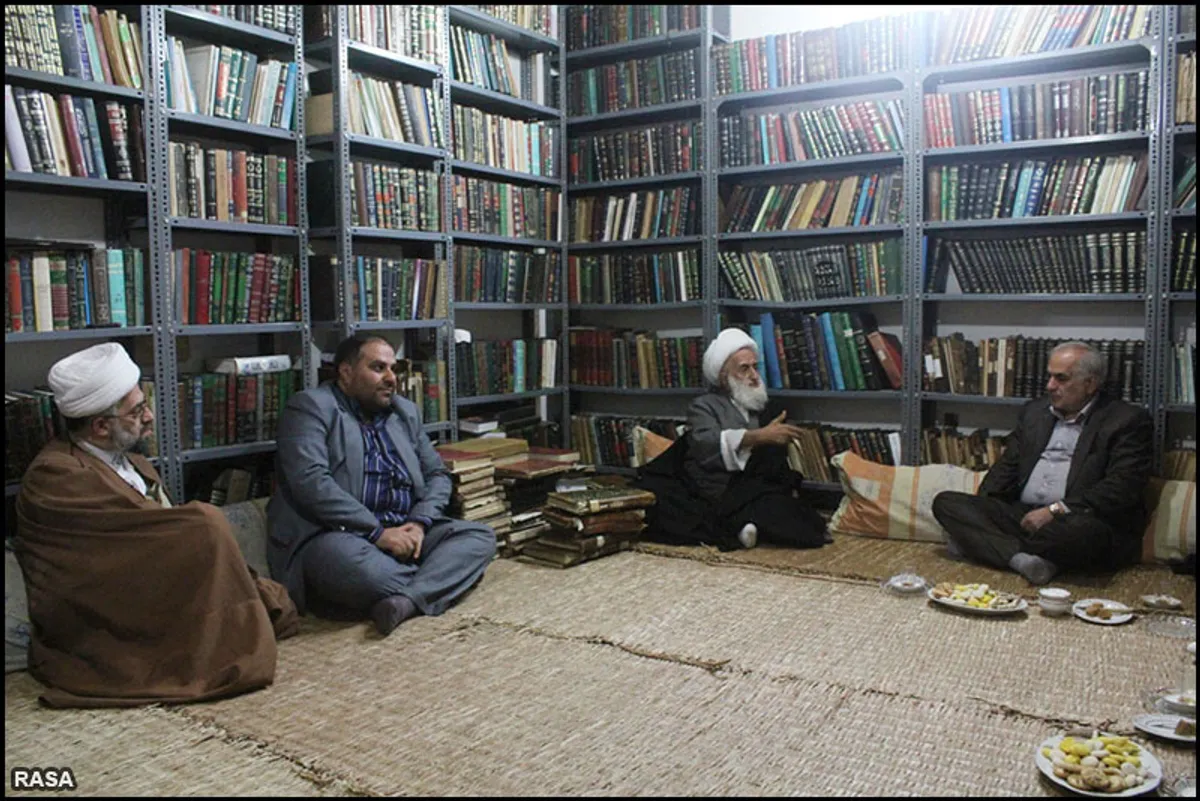 تصاویر آرشیوی |  از مرحوم آیت الله عبد الله نظری خادم الشریعه