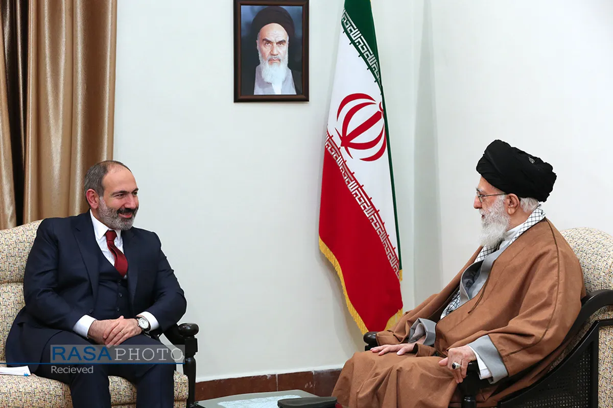 دیدار نخست وزیر ارمنستان با مقام معظم رهبری
