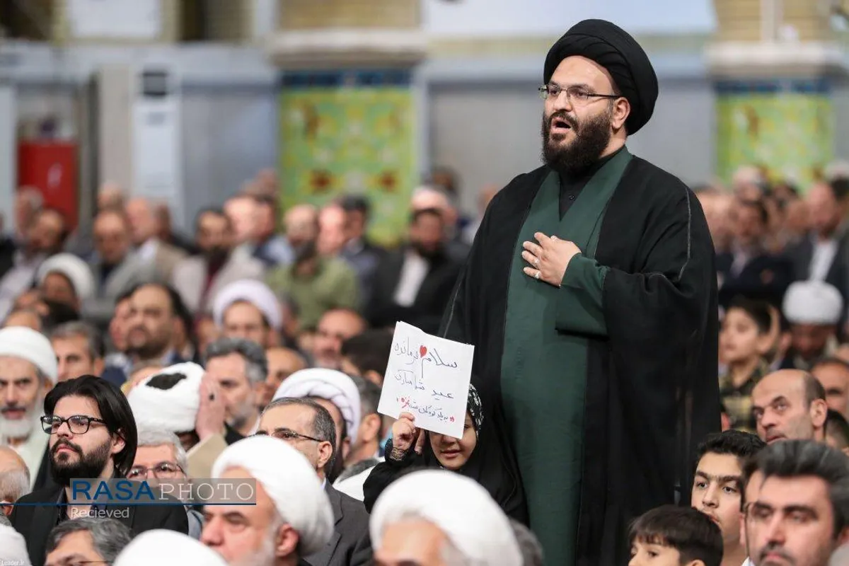 دیدار مسئولان، سفرای کشورهای اسلامی و جمعی از اقشار مختلف مردم با رهبر انقلاب