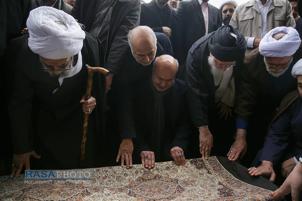 تشییع پیکر آیت&zwnj;الله موسوی خلخالی در مشهد