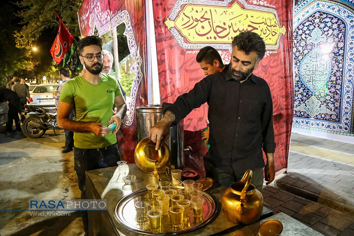 موکب&zwnj;های پذیرایی از عزاداران حسینی در بجنورد