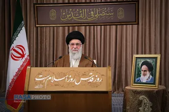پخش زنده سخنان رهبر معظم انقلاب اسلامی به&zwnj;مناسبت روز جهانی قدس