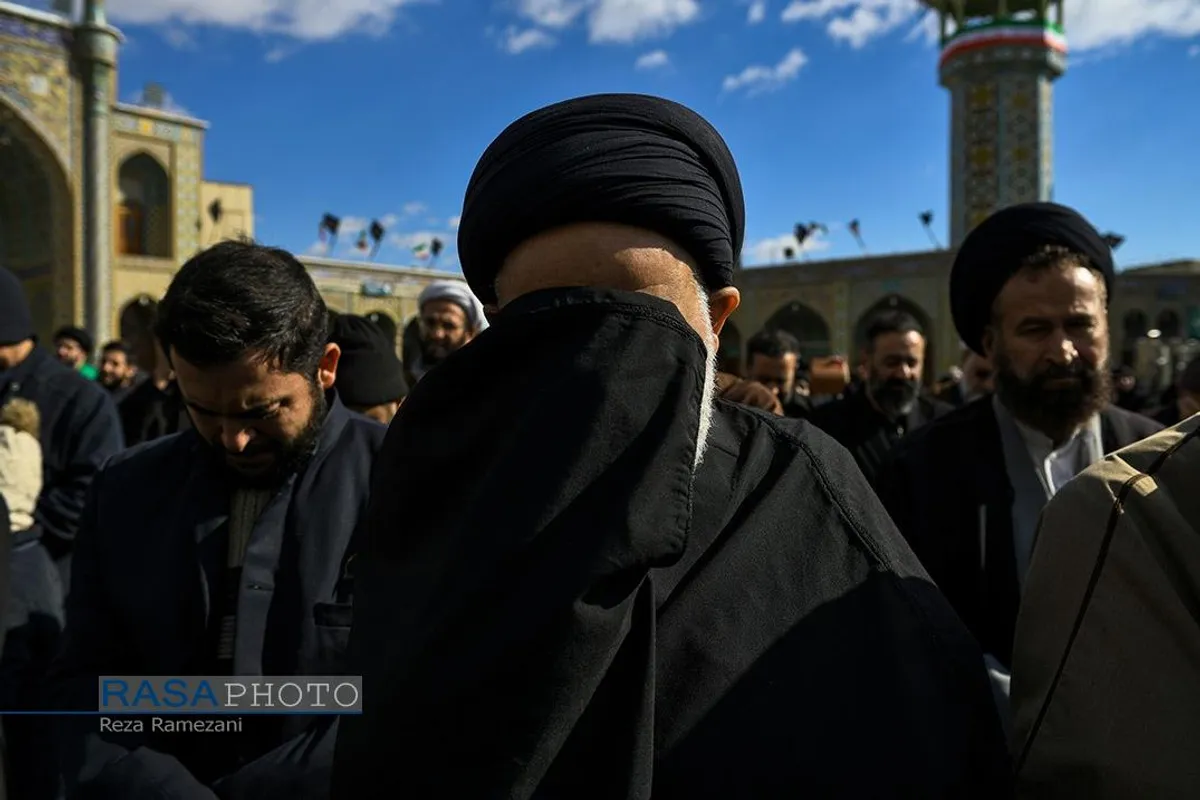عزاداری روز شهادت حضرت امام موسی کاظم (علیه&zwnj;السلام) در حرم بانوی کرامت