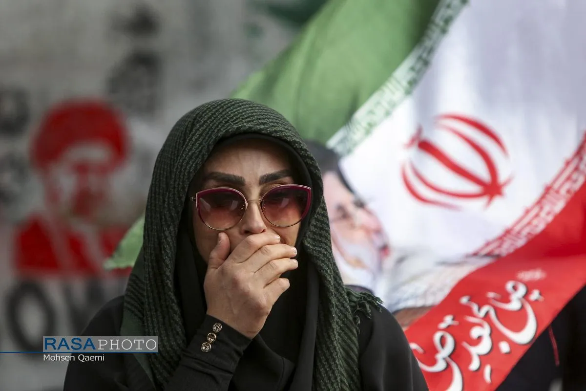 تشییع تاریخی رهبر شهید انقلاب در تهران -۲